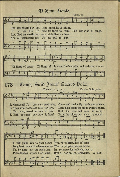 Harvest Hymns: Singable Gospel Songs page 163
