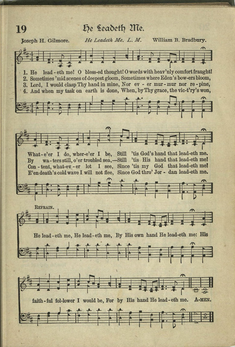 Harvest Hymns: Singable Gospel Songs page 19