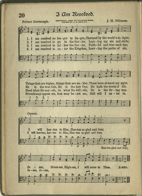 Harvest Hymns: Singable Gospel Songs page 20