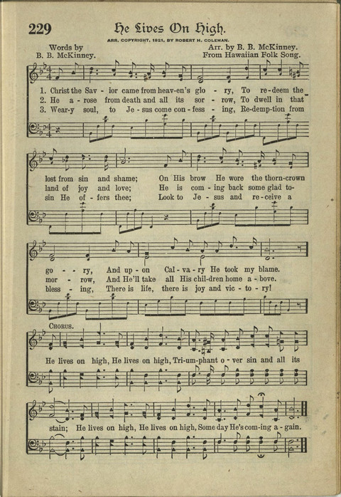 Harvest Hymns: Singable Gospel Songs page 203