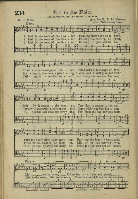 Harvest Hymns: Singable Gospel Songs page 208