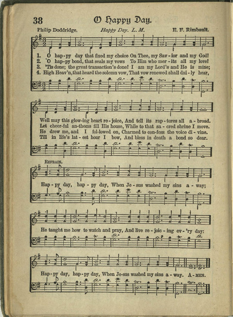 Harvest Hymns: Singable Gospel Songs page 38