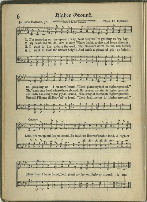 Harvest Hymns: Singable Gospel Songs page 6