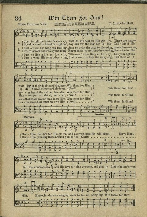 Harvest Hymns: Singable Gospel Songs page 84