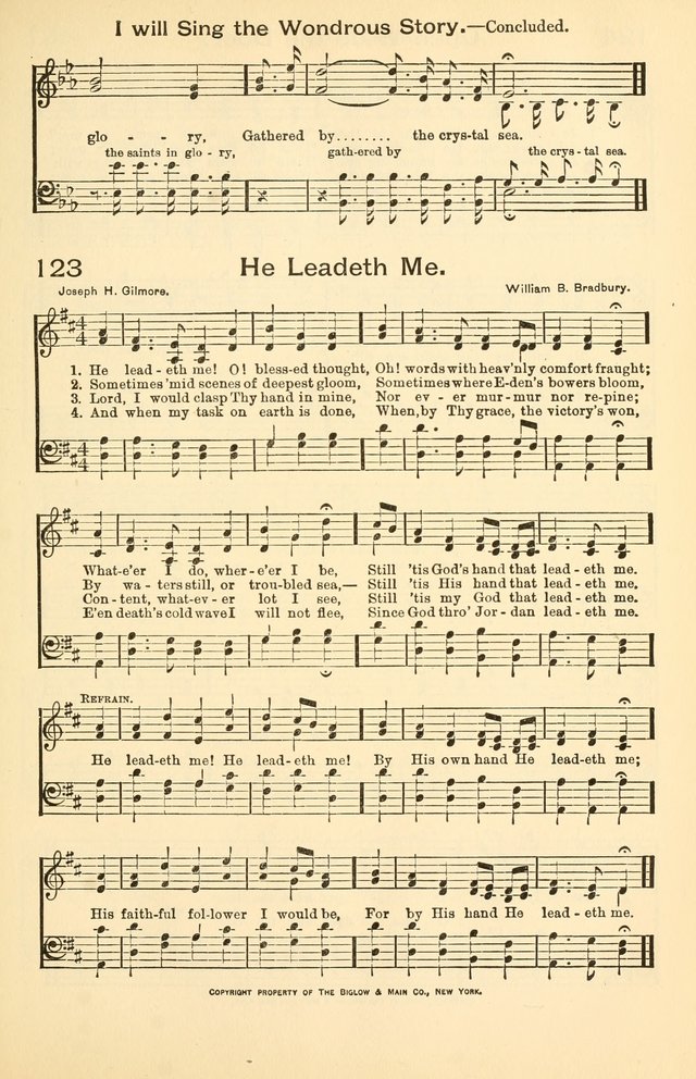 Hallowed Hymns, New and Old page 124