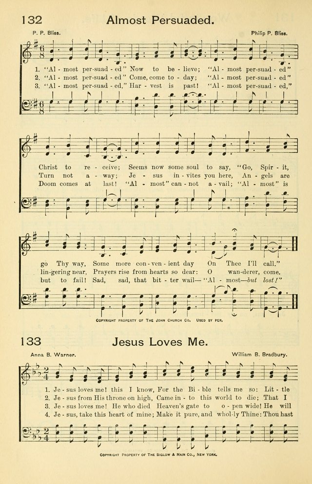 Hallowed Hymns, New and Old page 133
