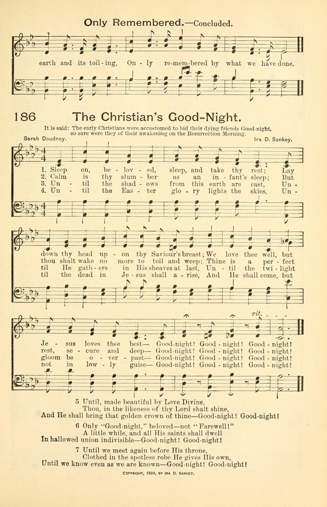 Hallowed Hymns, New and Old page 182