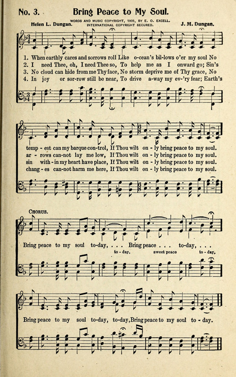 Hymns for His Praise: No. 2 page 3