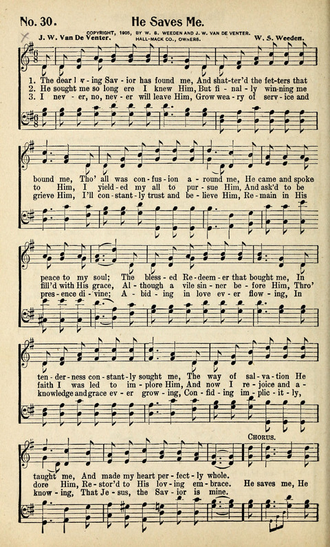 Hymns for His Praise: No. 2 page 32