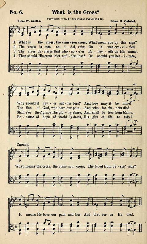 Hymns for His Praise: No. 2 page 6