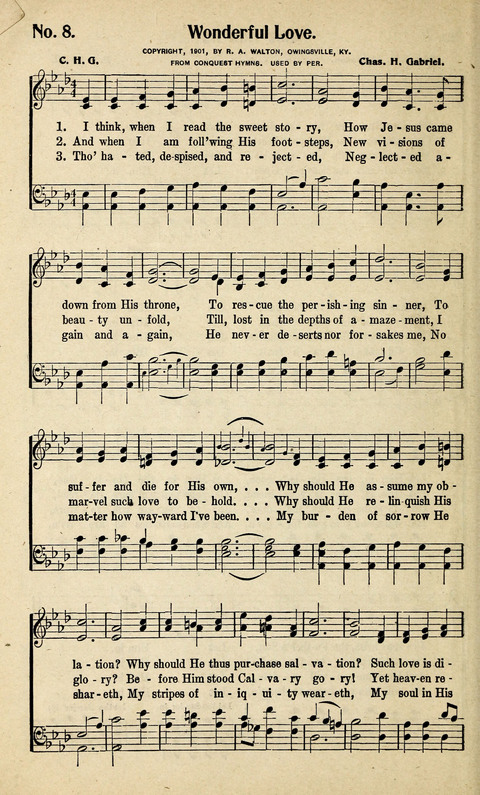 Hymns for His Praise: No. 2 page 8