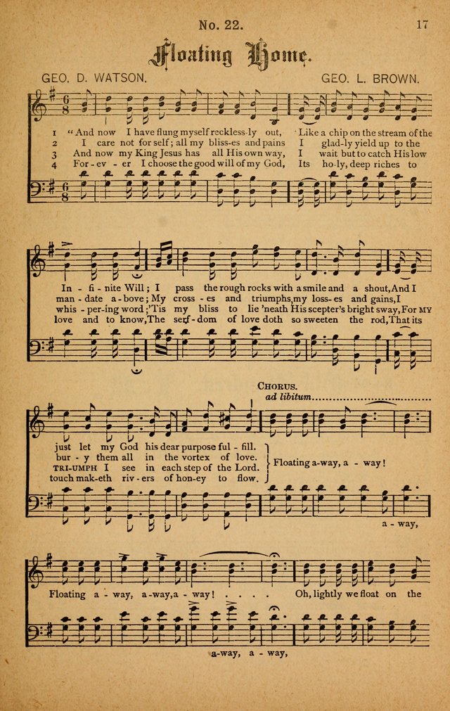 The Highway Hymnal: a choice collection of popular hymns and music, new and old. Arranged for the work in camp, convention, church and home page 17