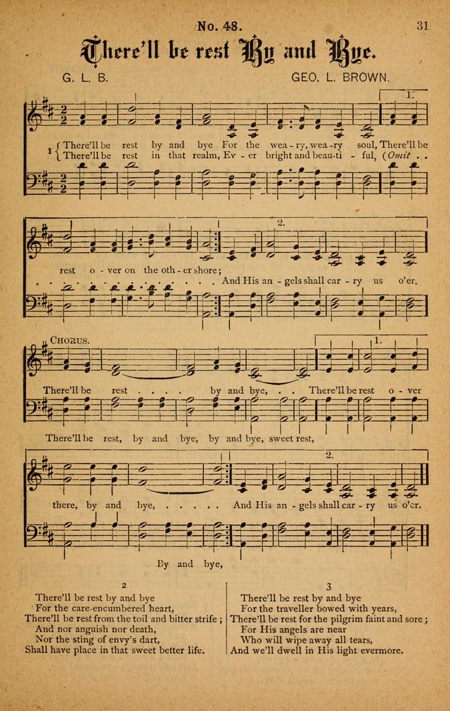 The Highway Hymnal: a choice collection of popular hymns and music, new and old. Arranged for the work in camp, convention, church and home page 31