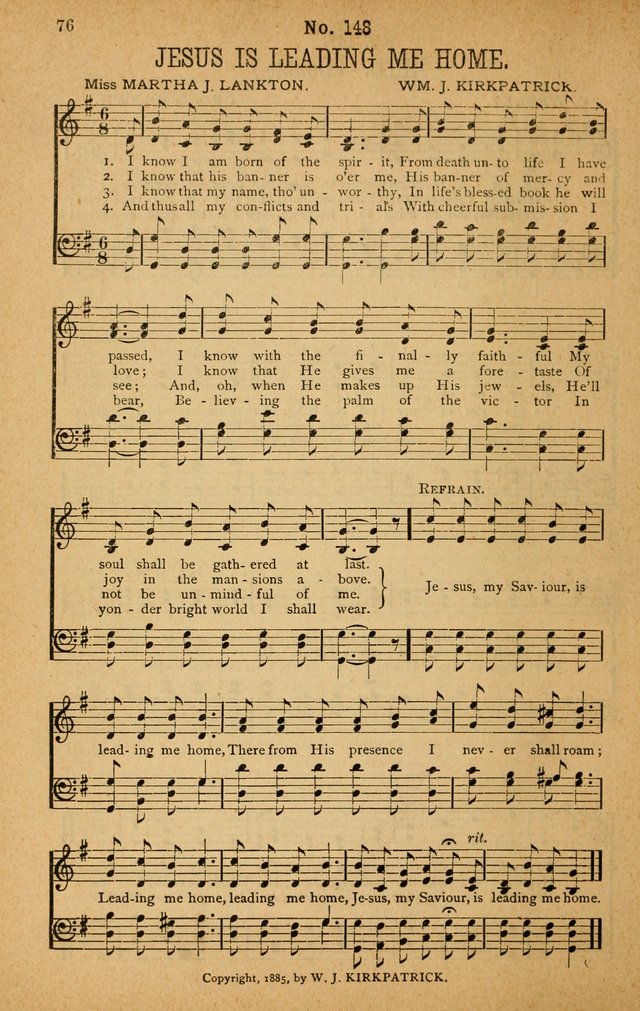 The Highway Hymnal: a choice collection of popular hymns and music, new and old. Arranged for the work in camp, convention, church and home page 76