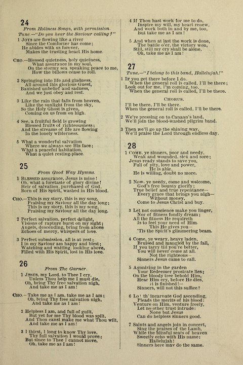 The Highway Hymnal (Revised edition) page 19