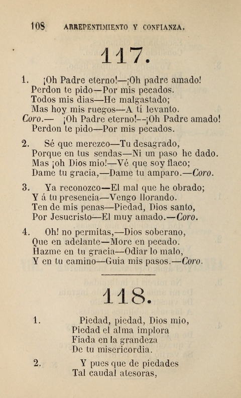 Himnario para uso de la Iglesia Cristiana Española page 110