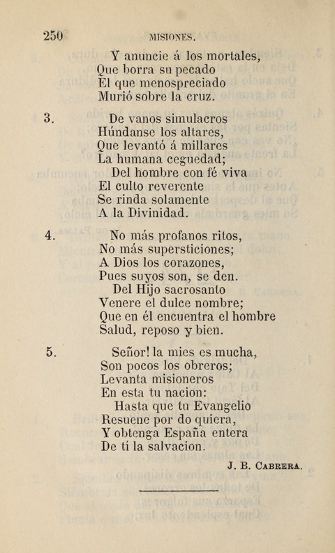 Himnario para uso de la Iglesia Cristiana Española page 252