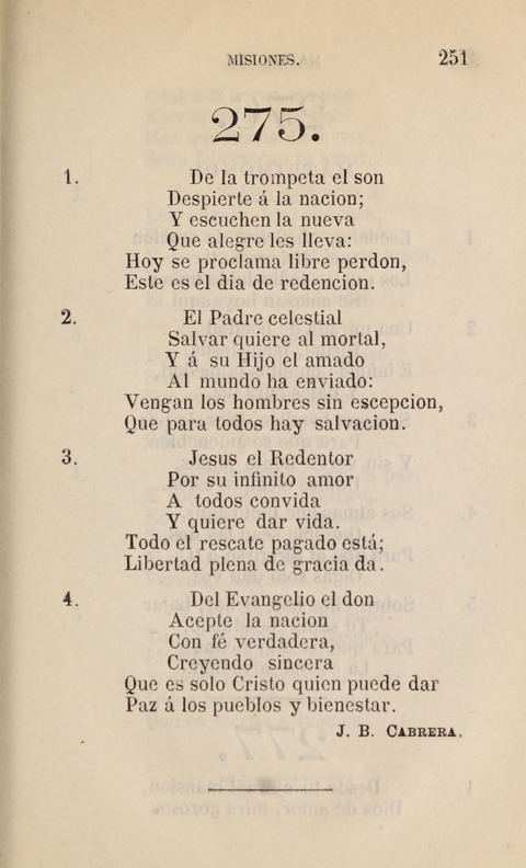 Himnario para uso de la Iglesia Cristiana Española page 253