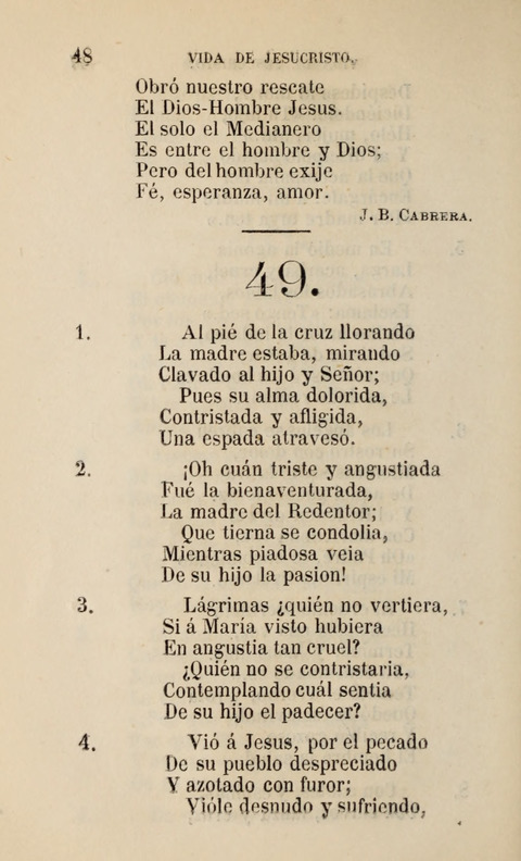 Himnario para uso de la Iglesia Cristiana Española page 50