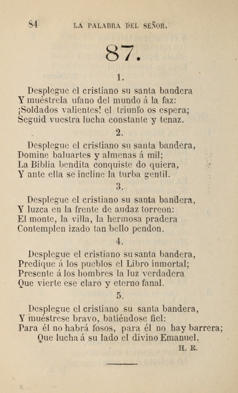 Himnario para uso de la Iglesia Cristiana Española page 86