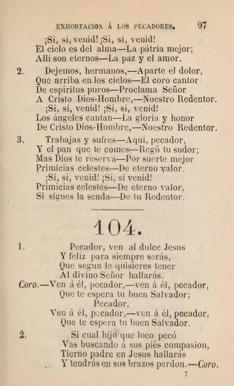 Himnario para uso de la Iglesia Cristiana Española page 99