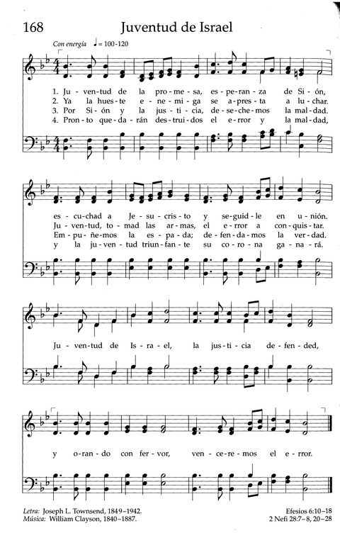 Himnos de la Iglesia de Jesucristo de Los Santos de Los Últimos Días page 206