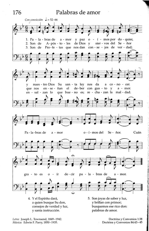 Himnos de la Iglesia de Jesucristo de Los Santos de Los Últimos Días page 216