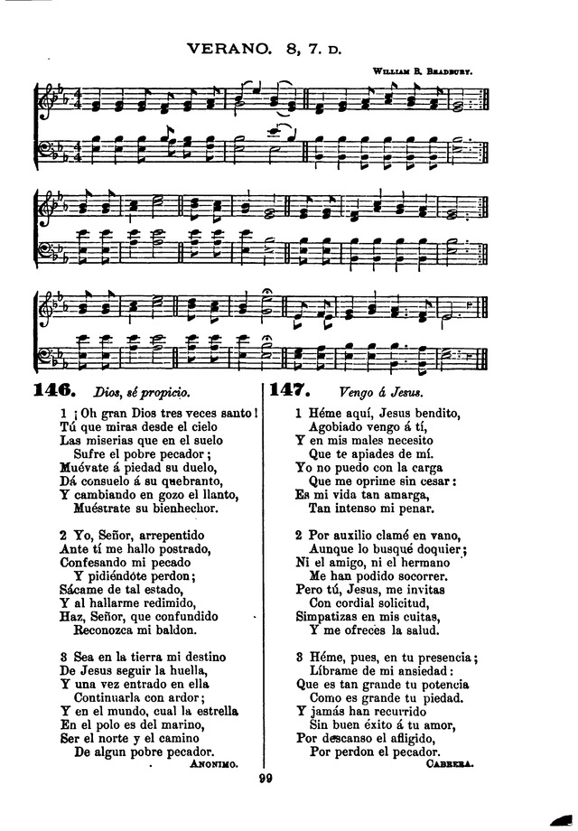 Himnario de la Iglesia Metodista Episcopal page 107