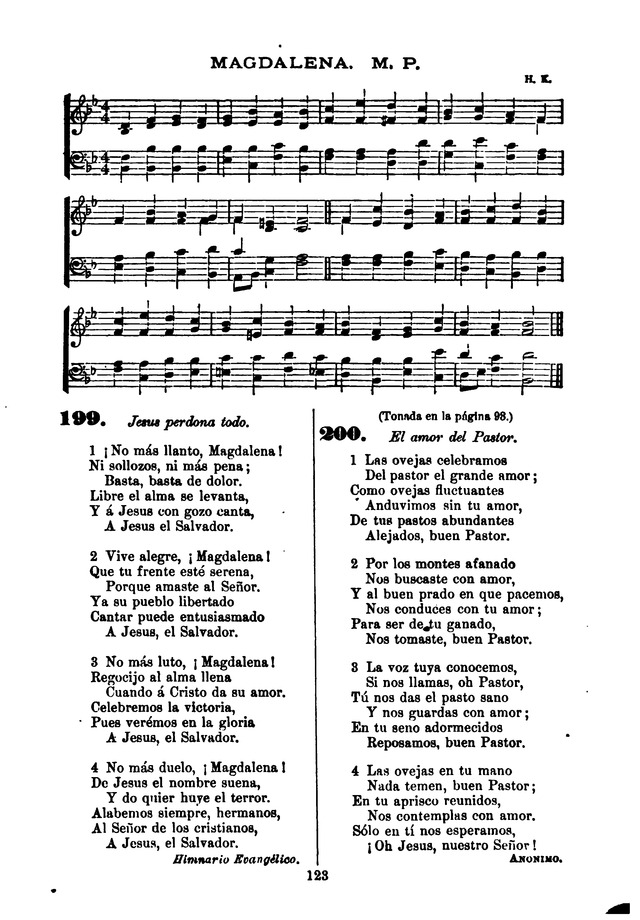 Himnario de la Iglesia Metodista Episcopal page 131