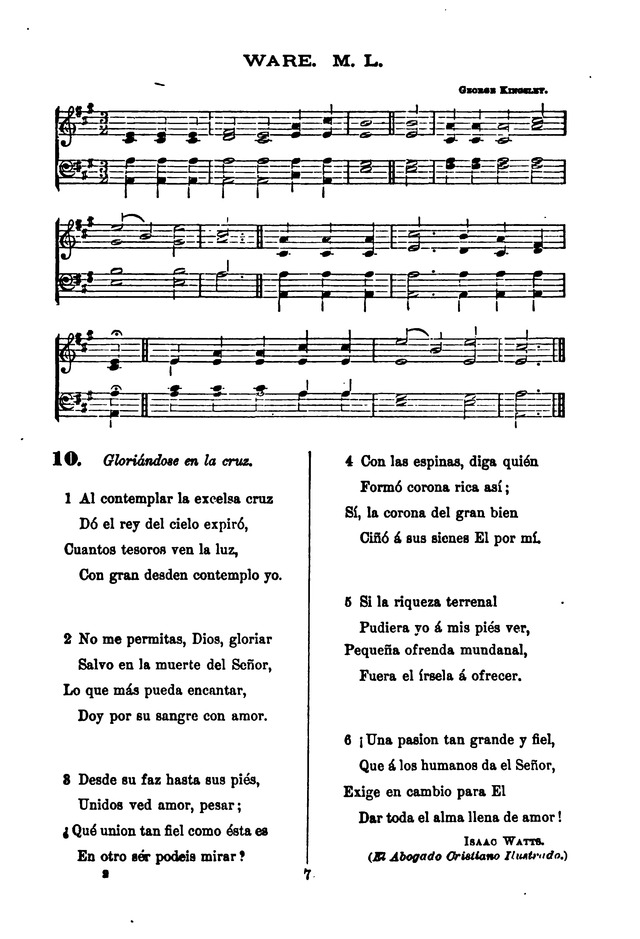 Himnario de la Iglesia Metodista Episcopal page 15