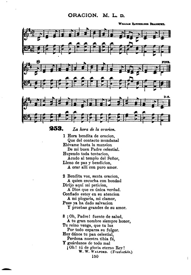Himnario de la Iglesia Metodista Episcopal page 158