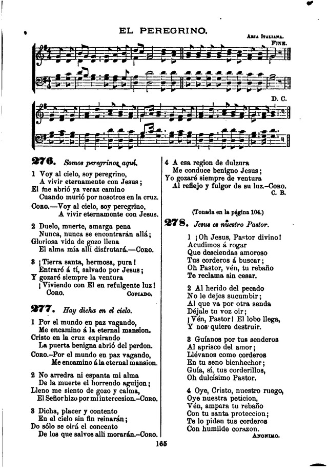 Himnario de la Iglesia Metodista Episcopal page 173