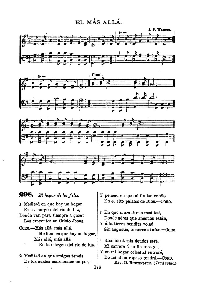 Himnario de la Iglesia Metodista Episcopal page 184