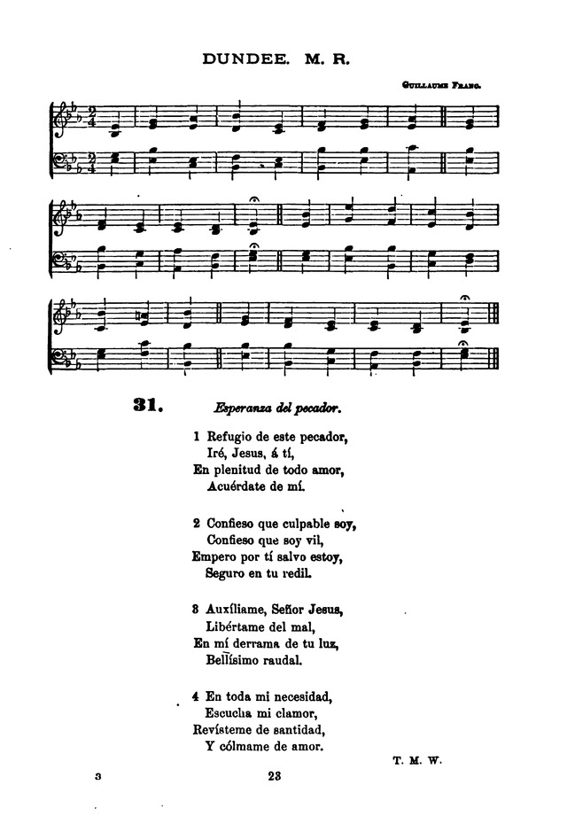 Himnario de la Iglesia Metodista Episcopal page 31