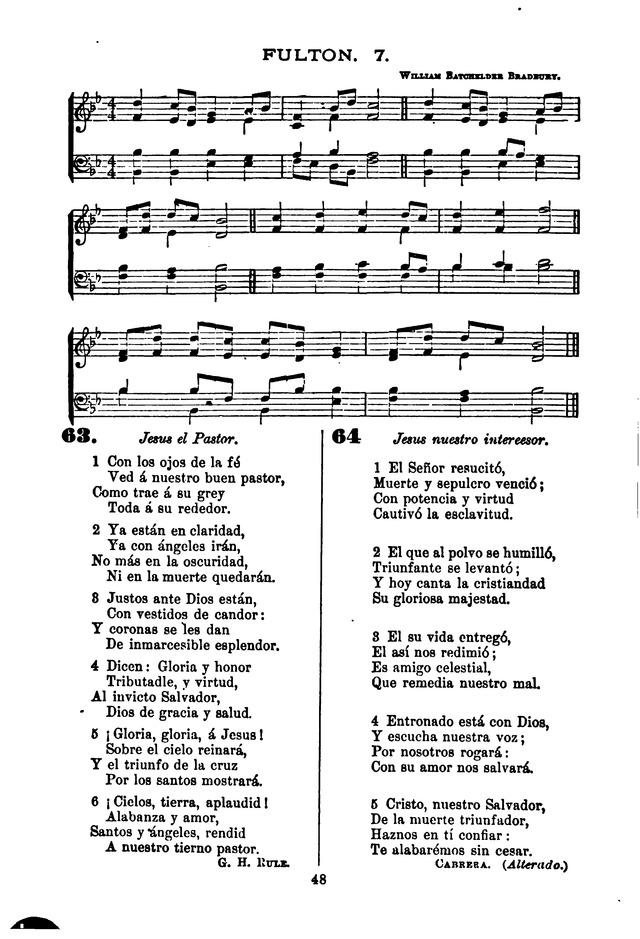 Himnario de la Iglesia Metodista Episcopal page 58