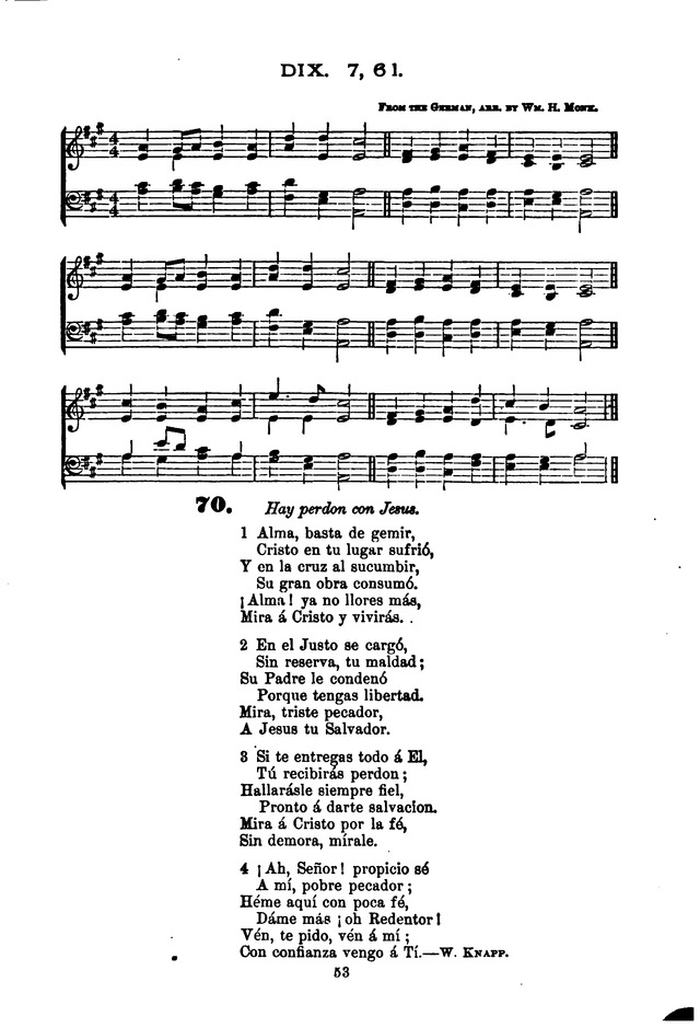 Himnario de la Iglesia Metodista Episcopal page 63
