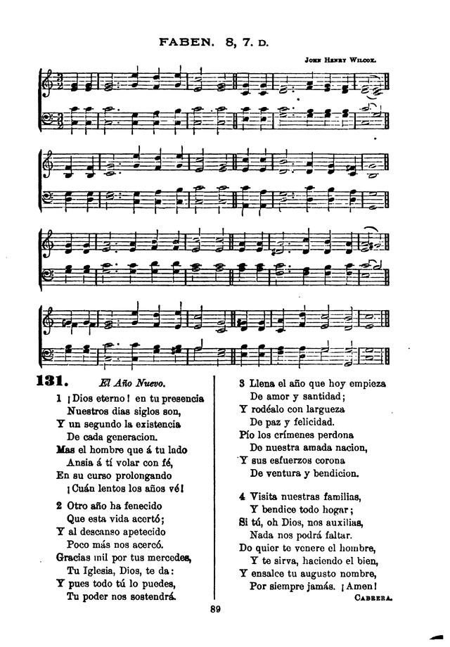 Himnario de la Iglesia Metodista Episcopal page 97