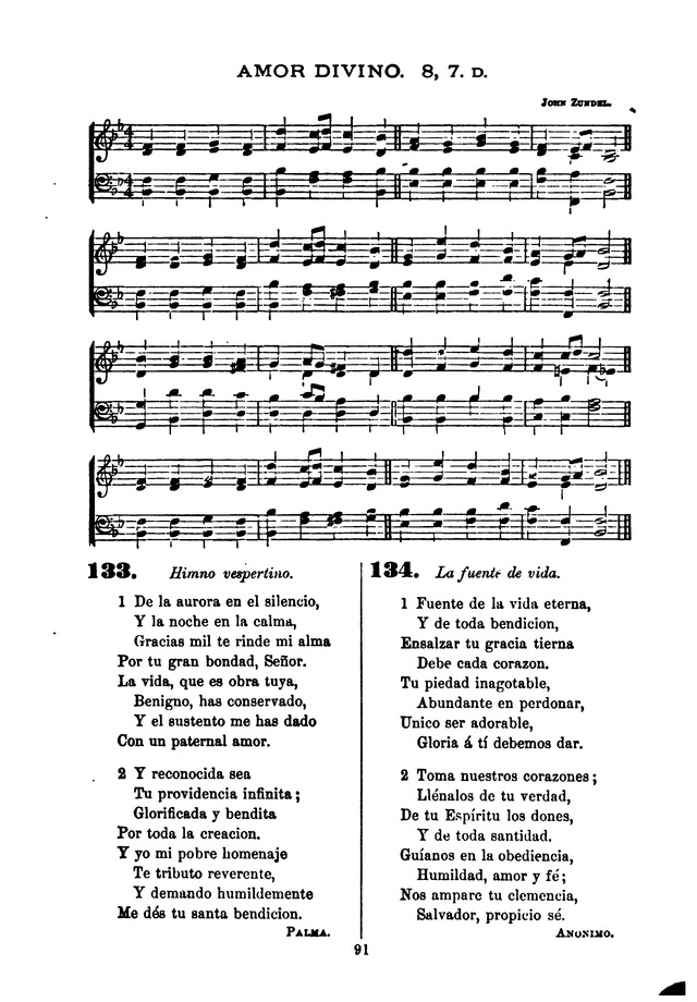 Himnario de la Iglesia Metodista Episcopal page 99