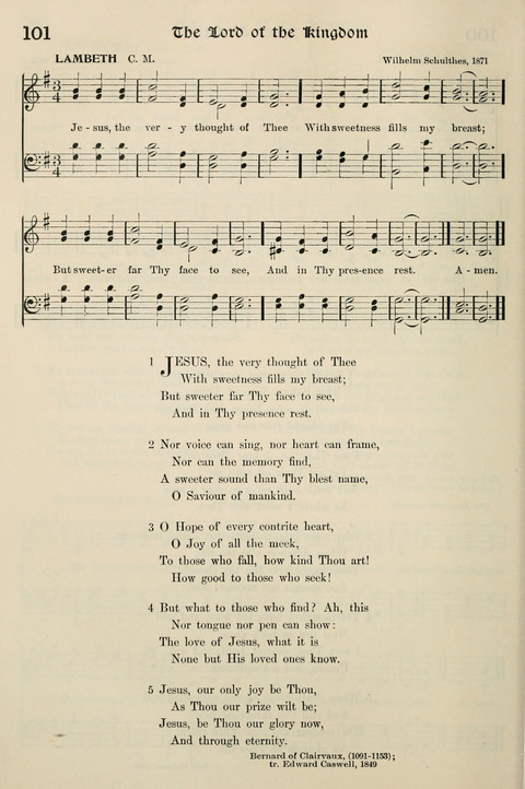 Hymns of the Kingdom of God: with Tunes page 100
