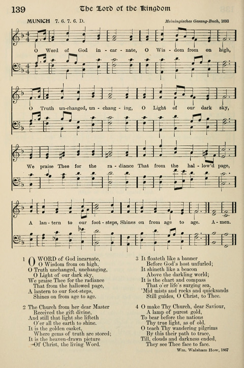 Hymns of the Kingdom of God: with Tunes page 138