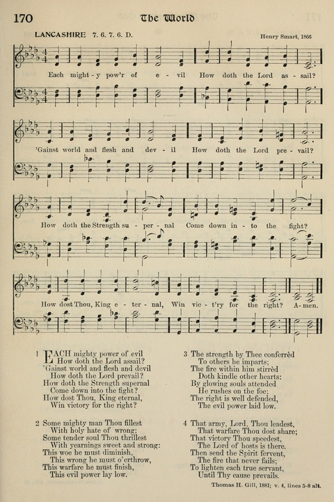 Hymns of the Kingdom of God: with Tunes page 169