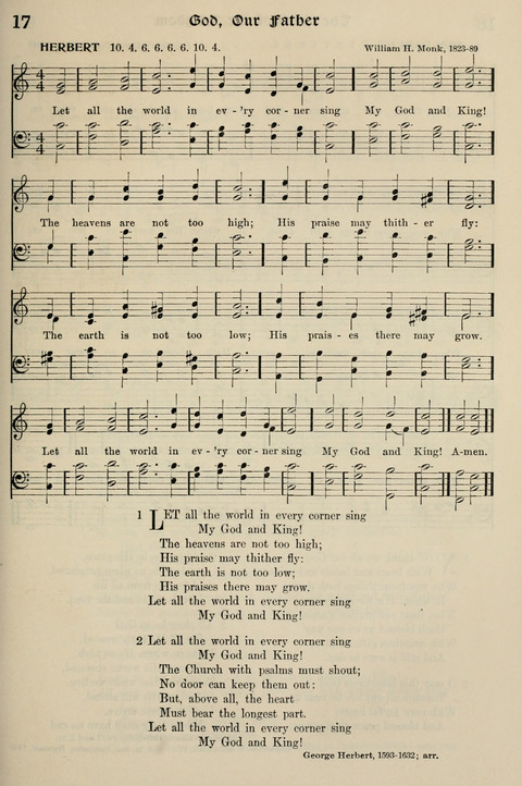 Hymns of the Kingdom of God: with Tunes page 17