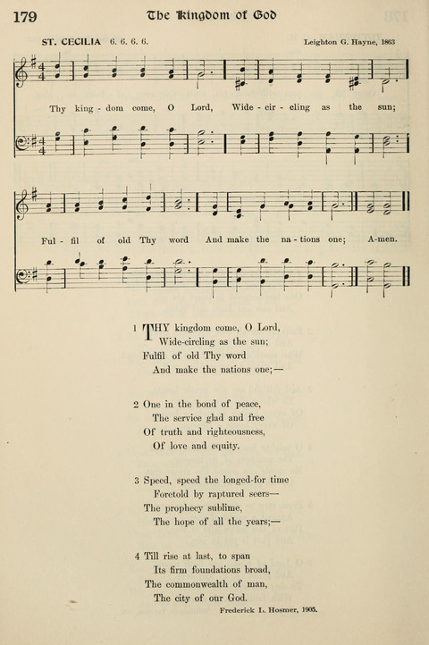 Hymns of the Kingdom of God: with Tunes page 178