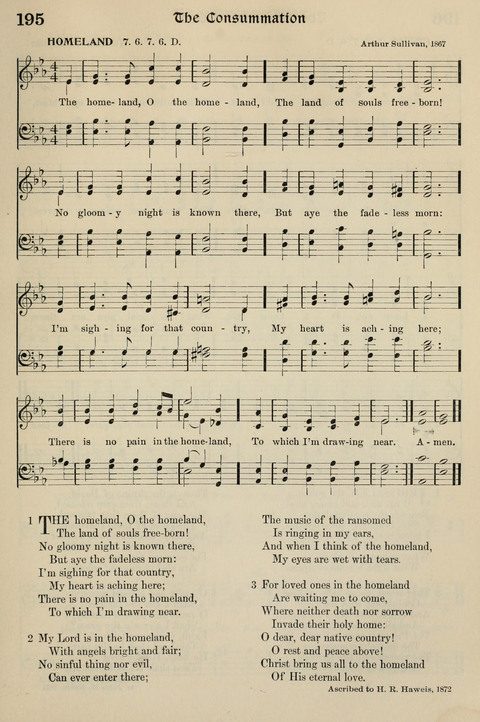 Hymns of the Kingdom of God: with Tunes page 195
