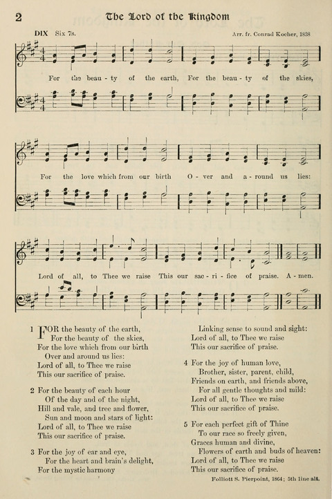 Hymns of the Kingdom of God: with Tunes page 2