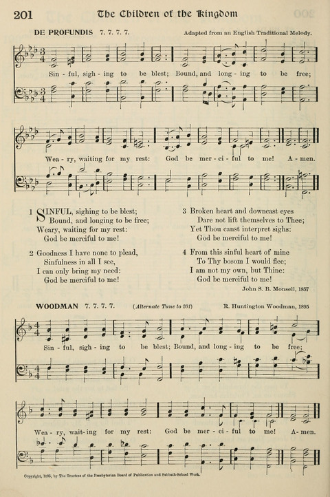 Hymns of the Kingdom of God: with Tunes page 202