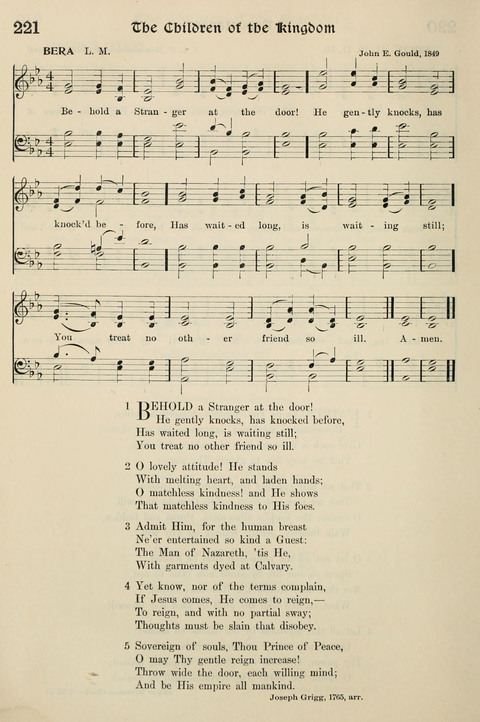 Hymns of the Kingdom of God: with Tunes page 222