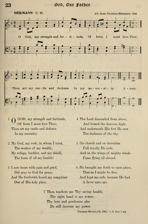Hymns of the Kingdom of God: with Tunes page 23