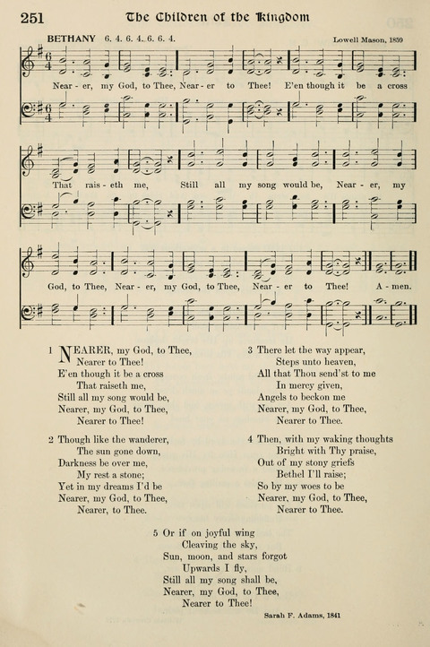 Hymns of the Kingdom of God: with Tunes page 252