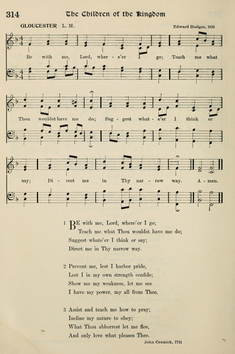 Hymns of the Kingdom of God: with Tunes page 316